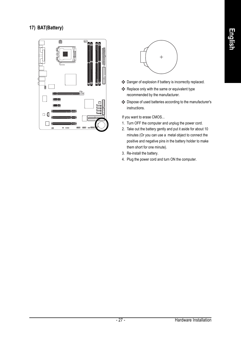 English | GIGABYTE GA-8I915P DUO User Manual | Page 27 / 80