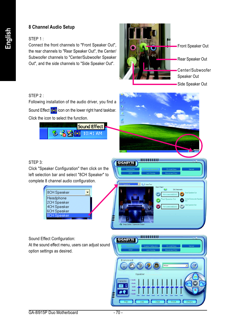 English | GIGABYTE GA-8I915P DUO User Manual | Page 70 / 80
