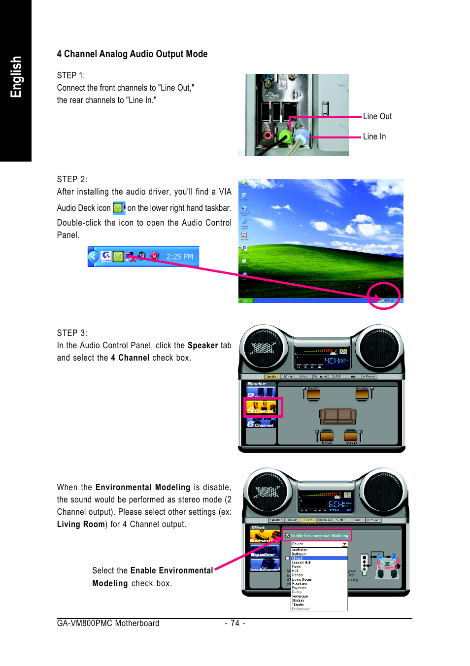 English | GIGABYTE GA-VM800PMC User Manual | Page 74 / 88