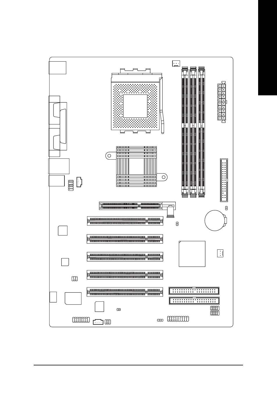 English, Ga-7vt600(-l) motherboard layout, Ga-7vt600 | Introduction, For ga-7vt600-l only | GIGABYTE GA-7VT600 User Manual | Page 11 / 104