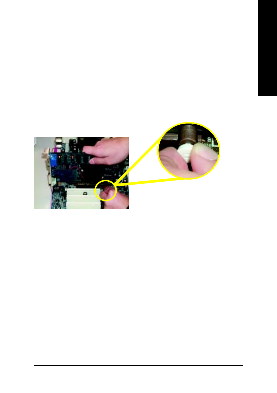 English step 4: install expansion cards | GIGABYTE GA-7VT600 User Manual | Page 21 / 104