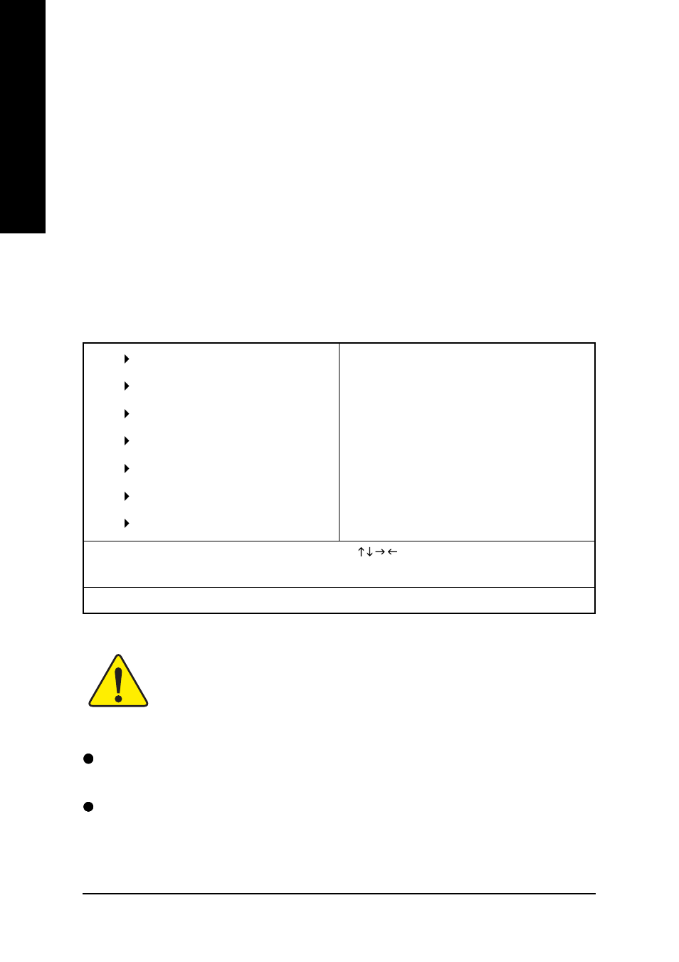 English, The main menu (for example: bios ver. : f4c) | GIGABYTE GA-7VT600 User Manual | Page 36 / 104