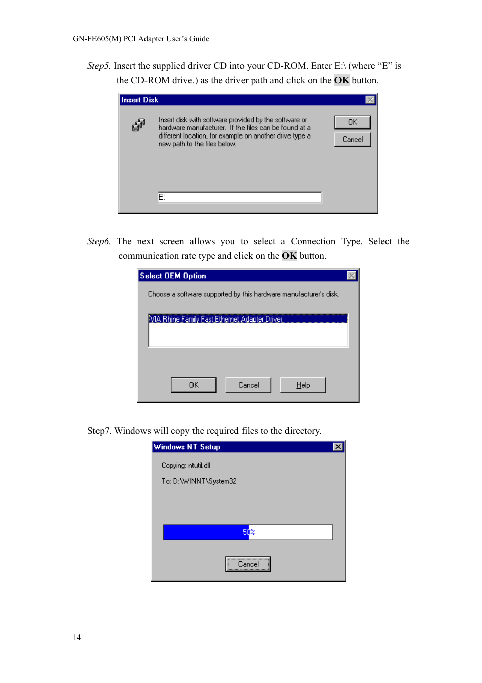 GIGABYTE GN-FE605(M) User Manual | Page 16 / 62