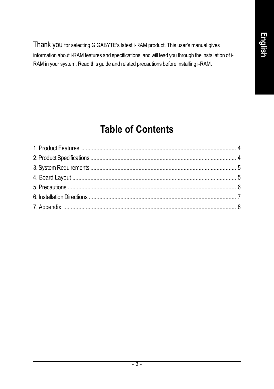 GIGABYTE GC-RAMDISK User Manual | Page 3 / 8