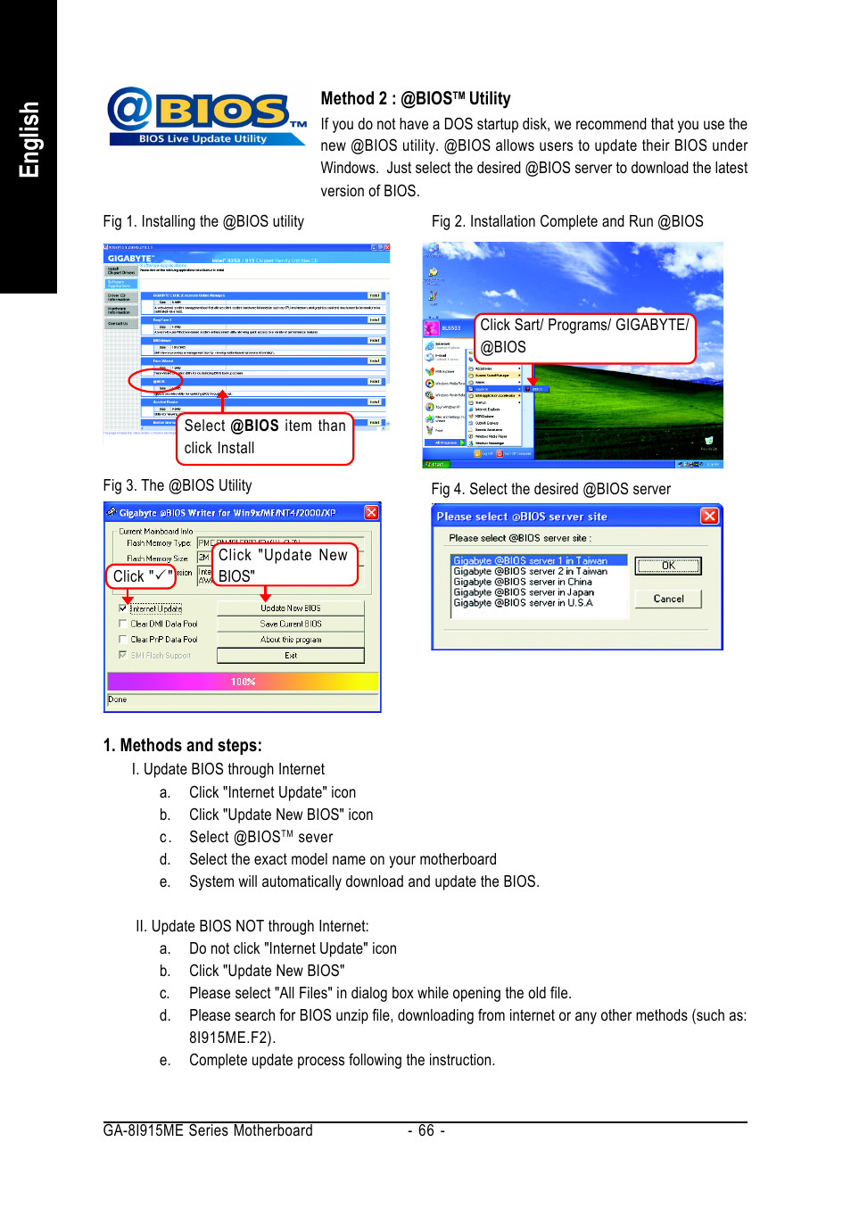 English | GIGABYTE GA-8I915ME Series User Manual | Page 66 / 80