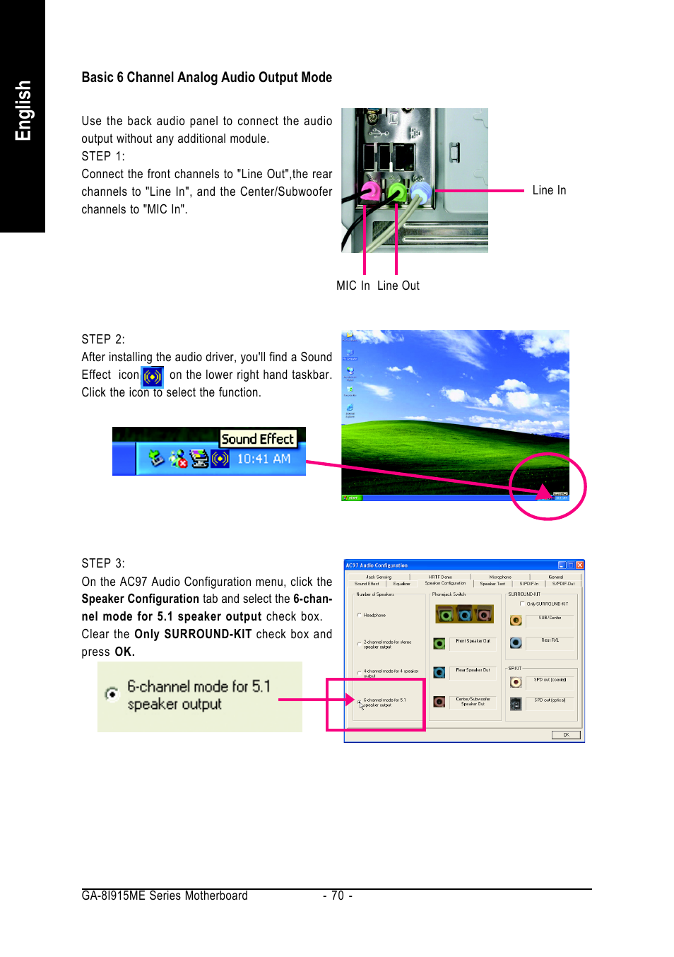 English | GIGABYTE GA-8I915ME Series User Manual | Page 70 / 80