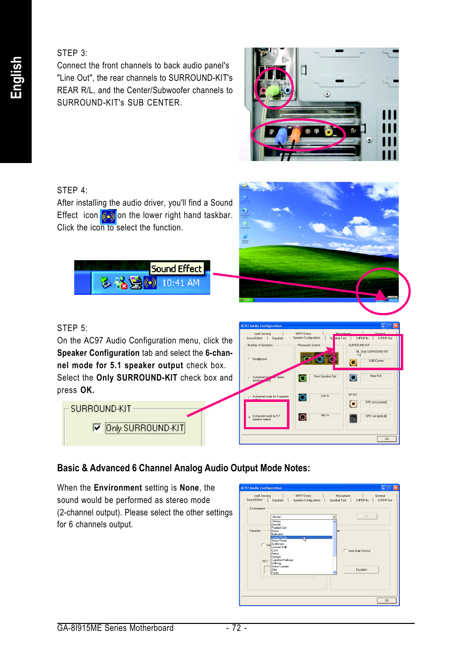 English | GIGABYTE GA-8I915ME Series User Manual | Page 72 / 80