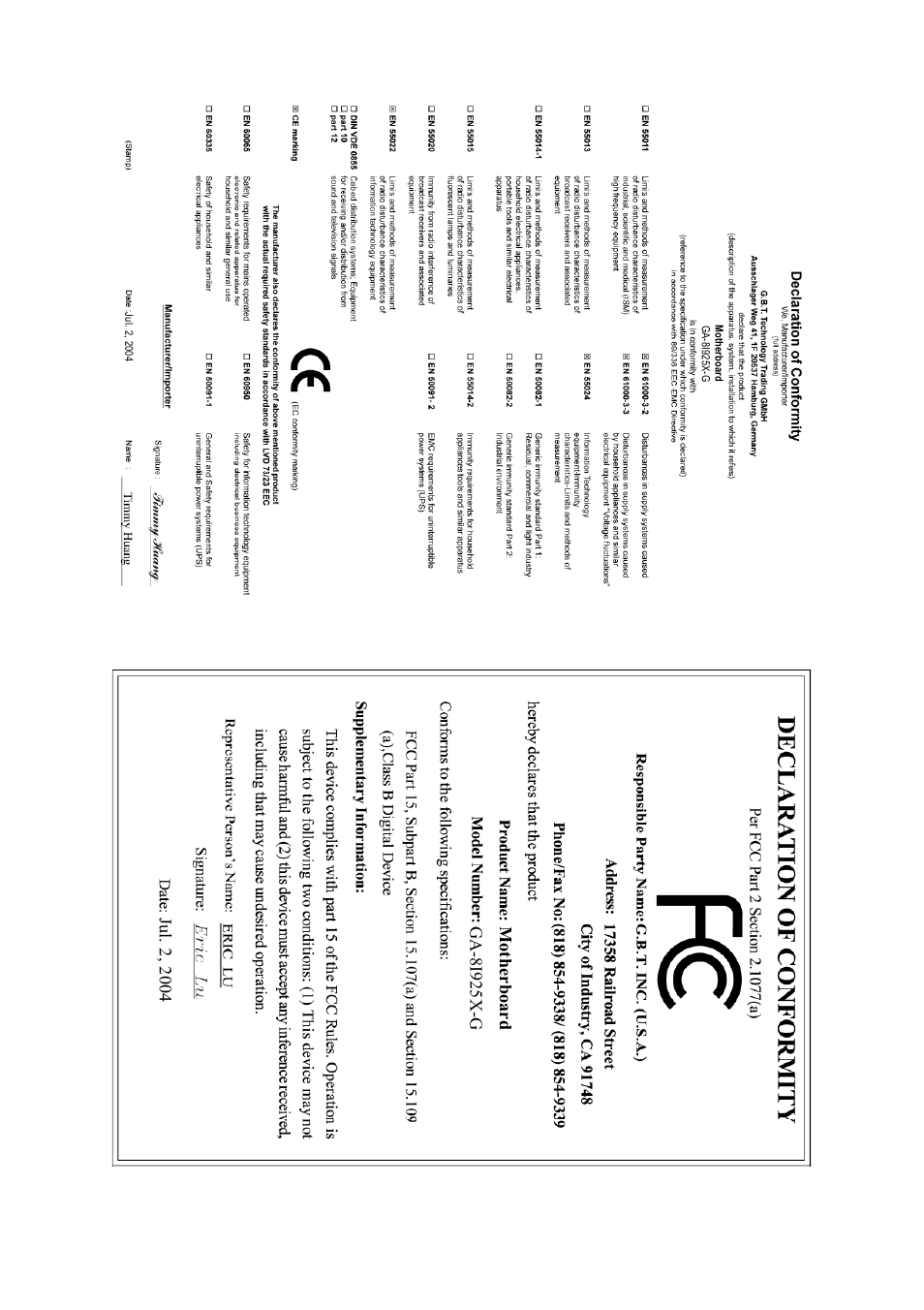 GIGABYTE GA-8I925X-G User Manual | Page 2 / 88