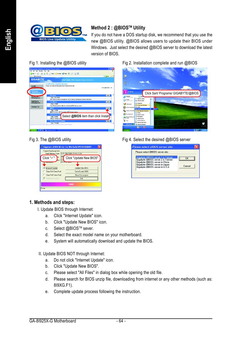 English | GIGABYTE GA-8I925X-G User Manual | Page 64 / 88