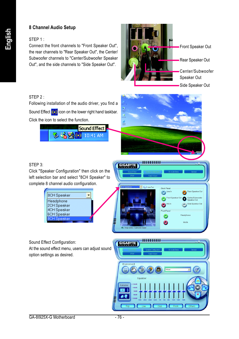 English | GIGABYTE GA-8I925X-G User Manual | Page 76 / 88