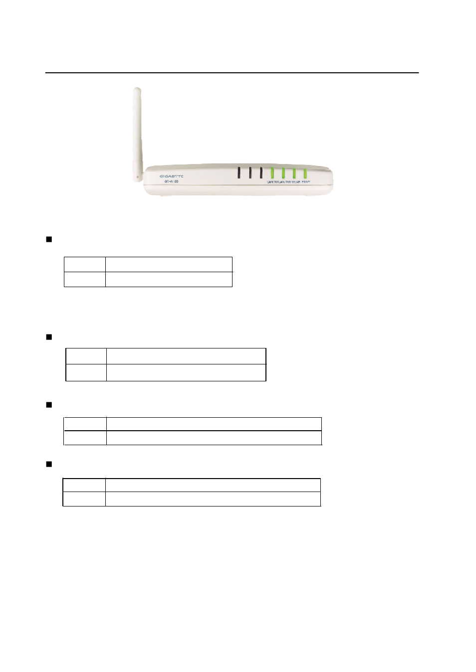 The front panel leds | GIGABYTE GN-A16B User Manual | Page 6 / 64