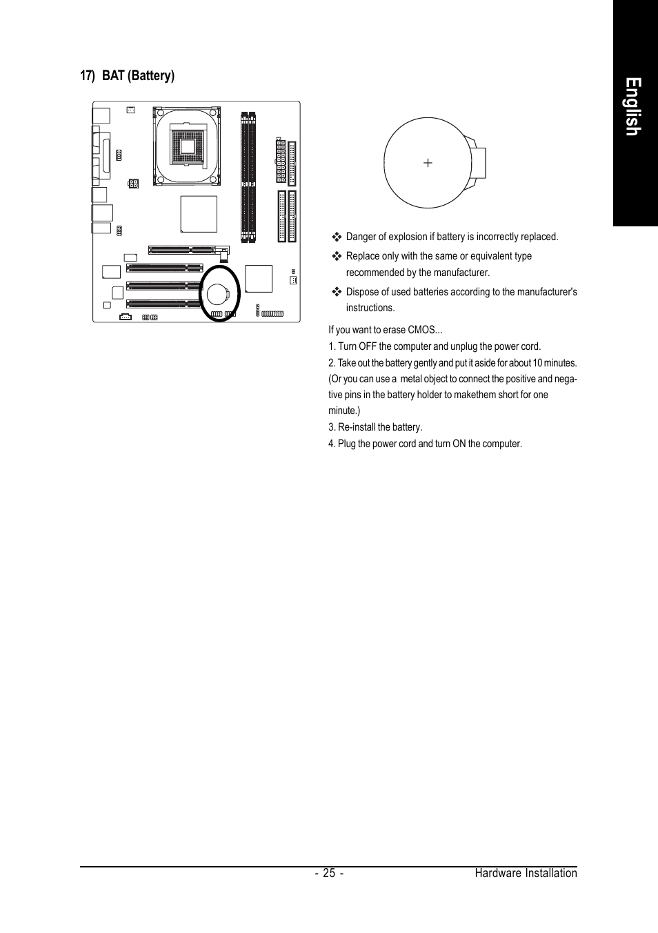 English | GIGABYTE GA-8S661GXMP User Manual | Page 25 / 72