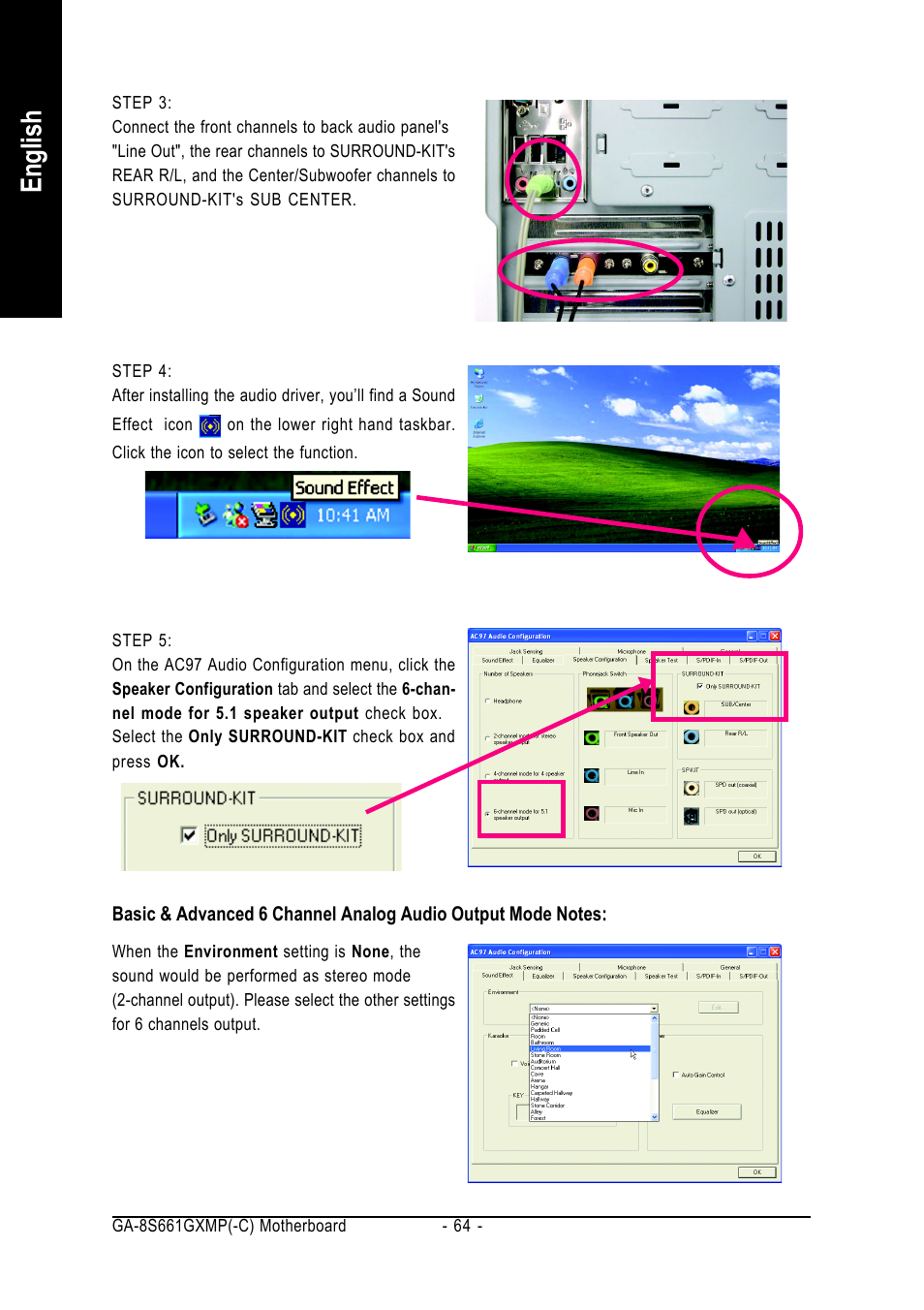 English | GIGABYTE GA-8S661GXMP User Manual | Page 64 / 72