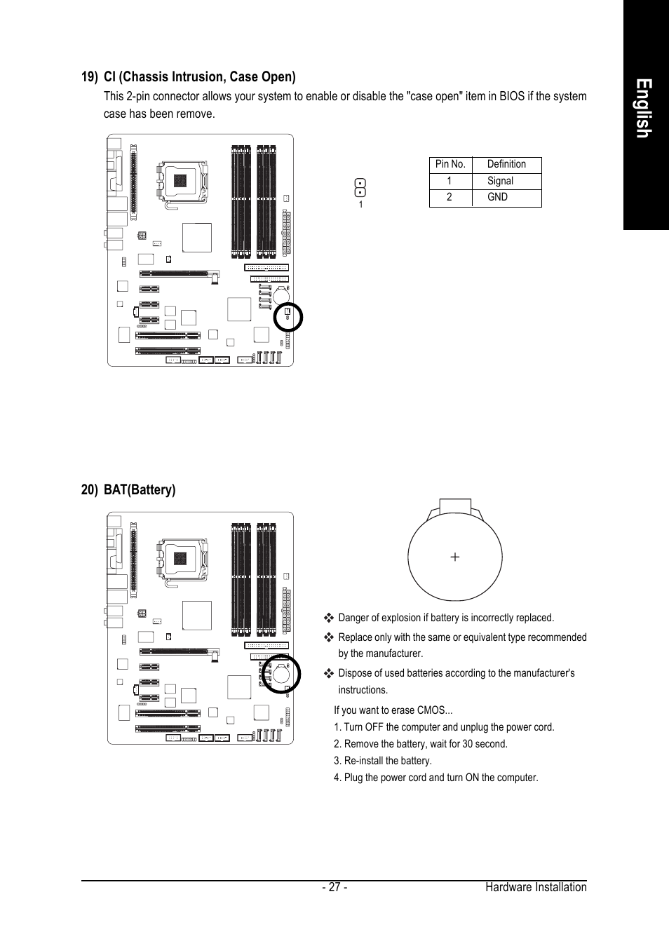 English | GIGABYTE GA-8AENXP-D User Manual | Page 27 / 88