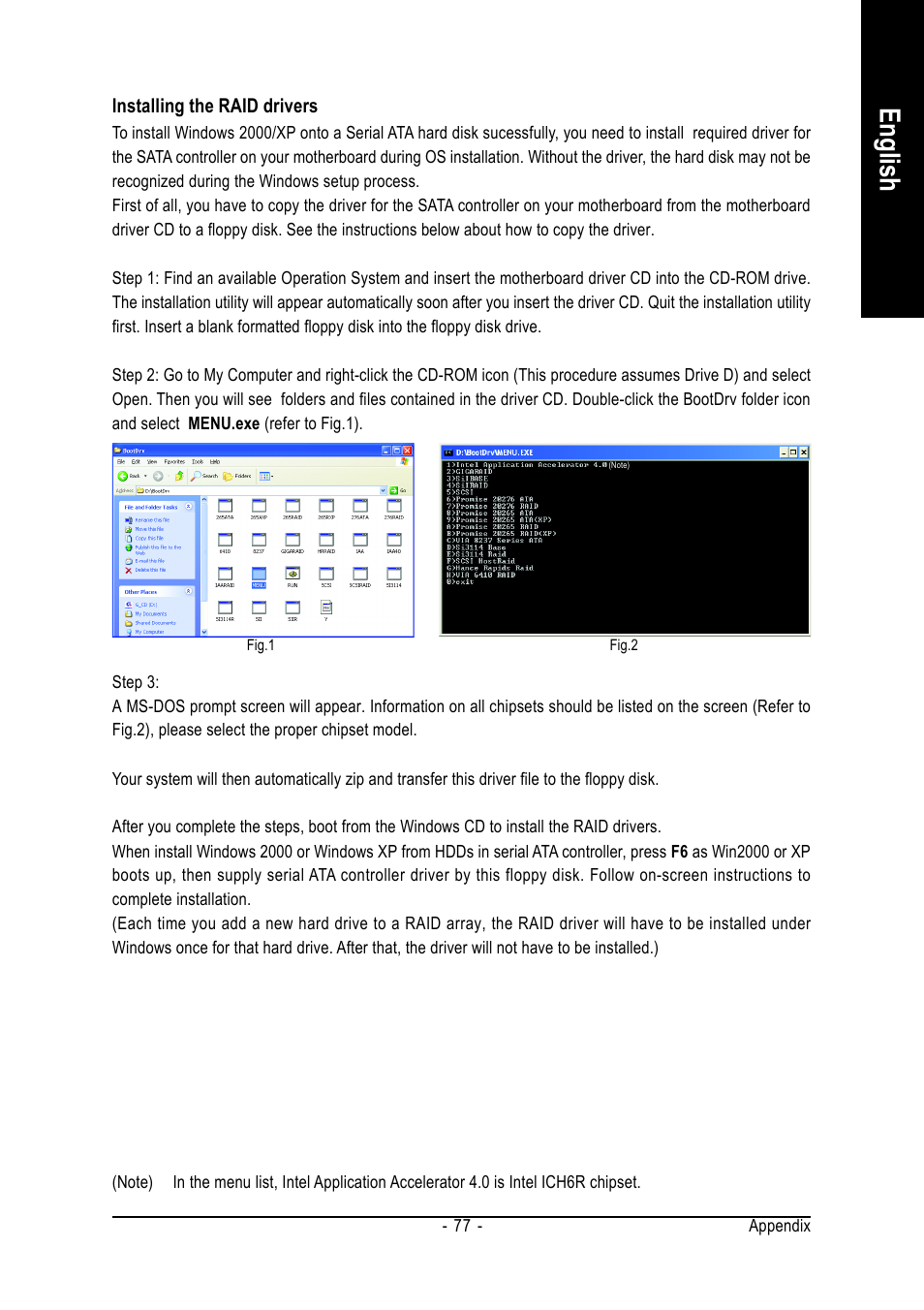 English | GIGABYTE GA-8AENXP-D User Manual | Page 77 / 88