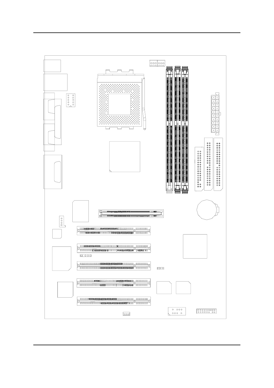 Ga-7vtxe/ga-7vtxh motherboard layout, 1 0 ga-7vtxe/ga-7vtxh motherboard | GIGABYTE GA-7VTXE User Manual | Page 10 / 92