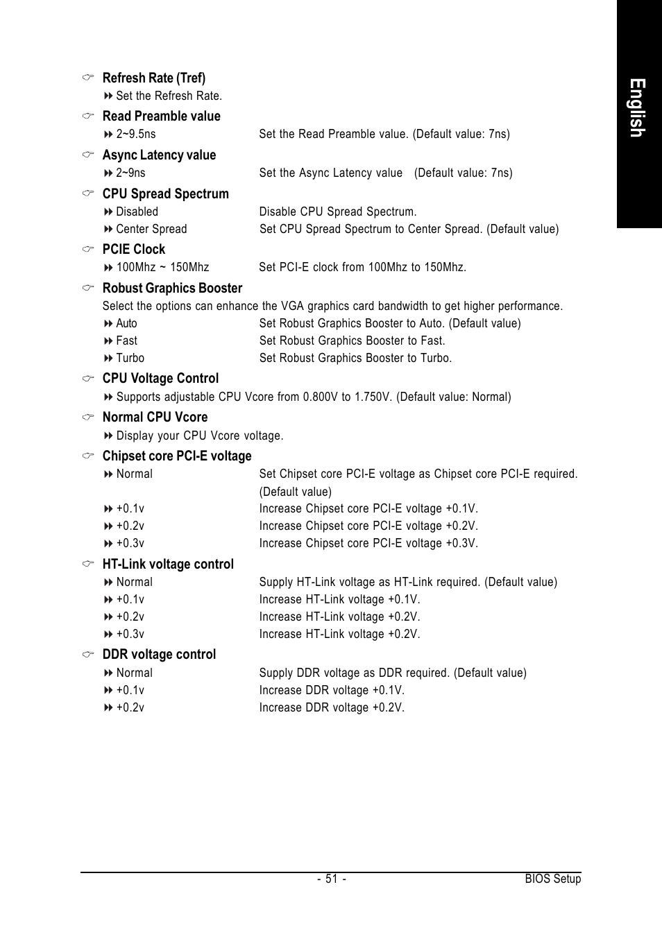 English | GIGABYTE GA-K8N-SLI User Manual | Page 51 / 88
