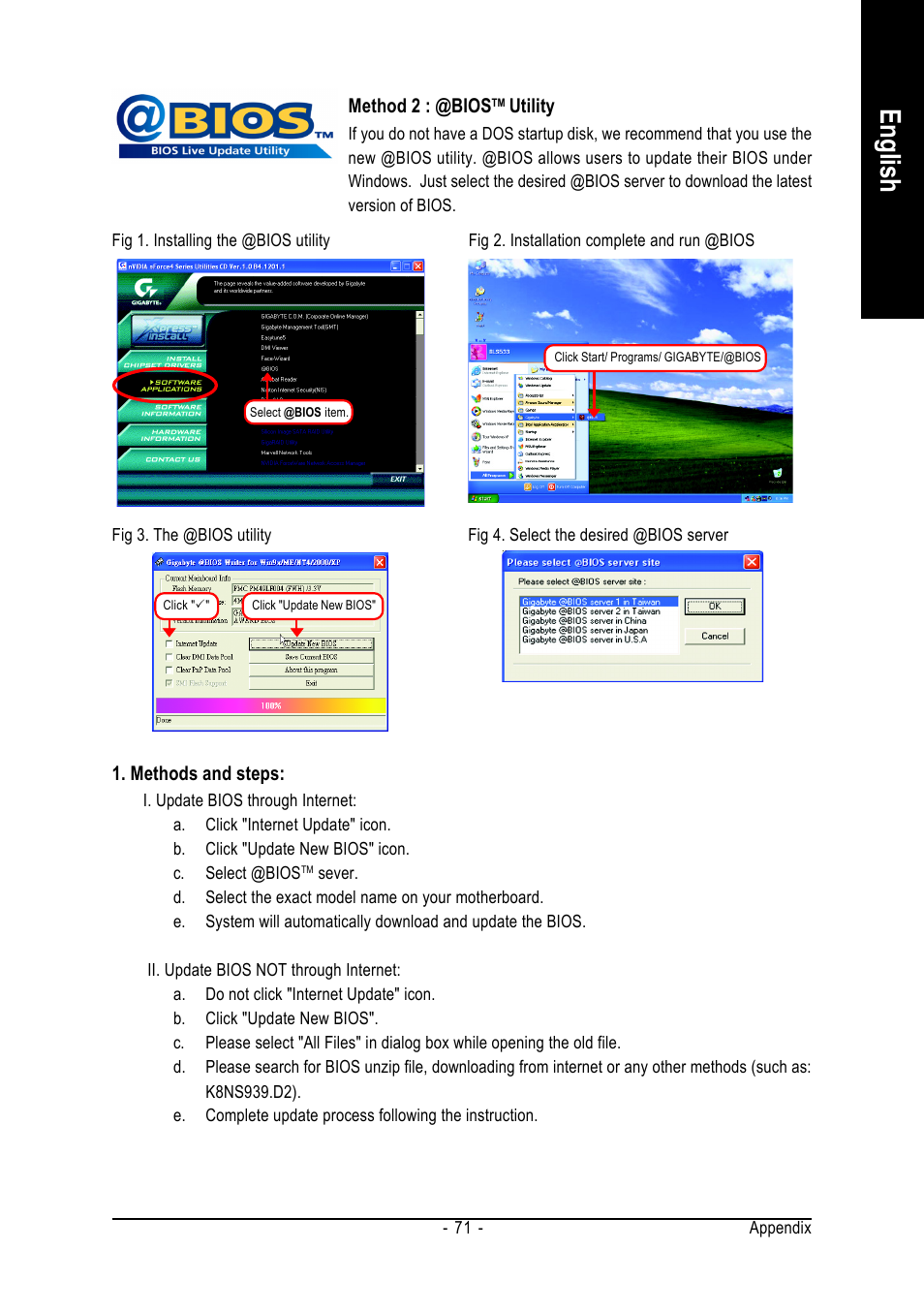 English | GIGABYTE GA-K8N-SLI User Manual | Page 71 / 88