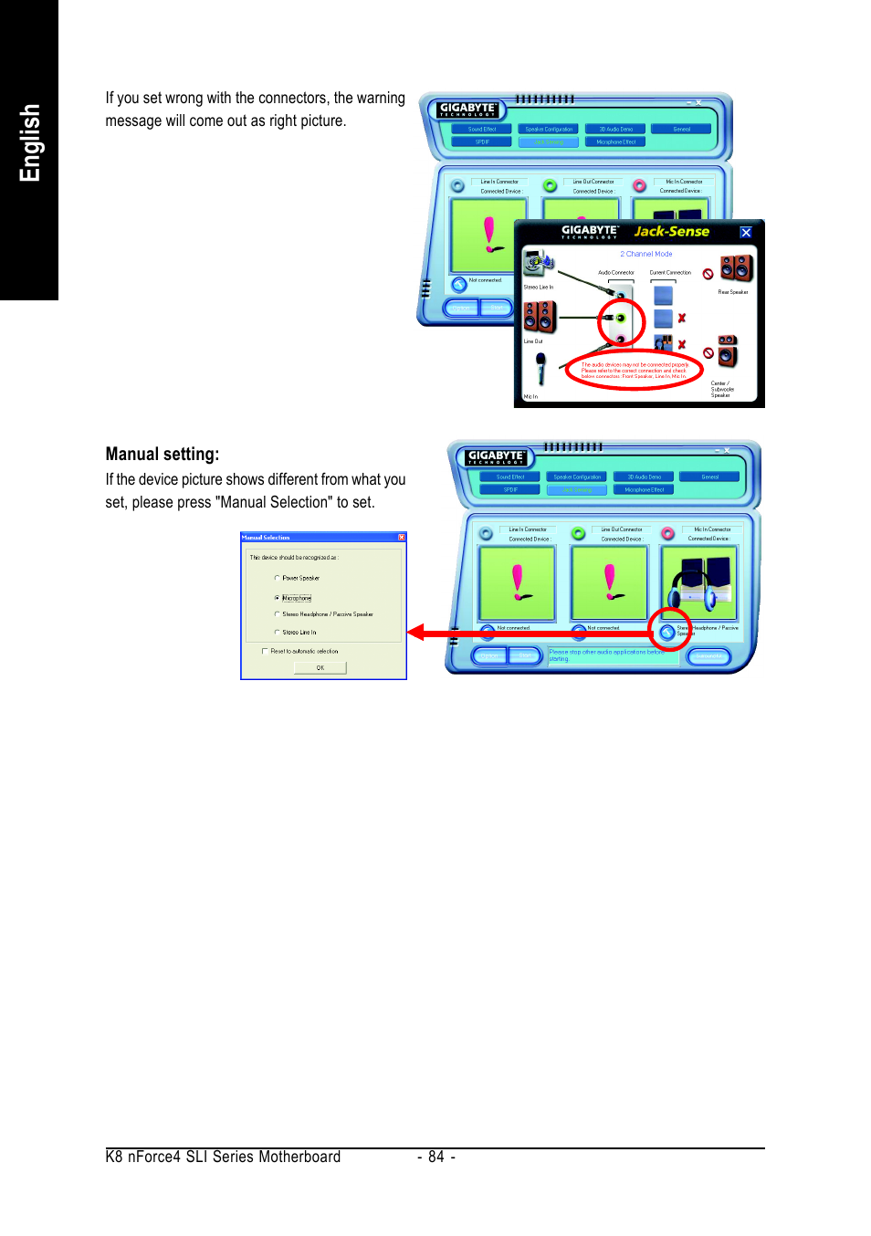 English | GIGABYTE GA-K8N-SLI User Manual | Page 84 / 88