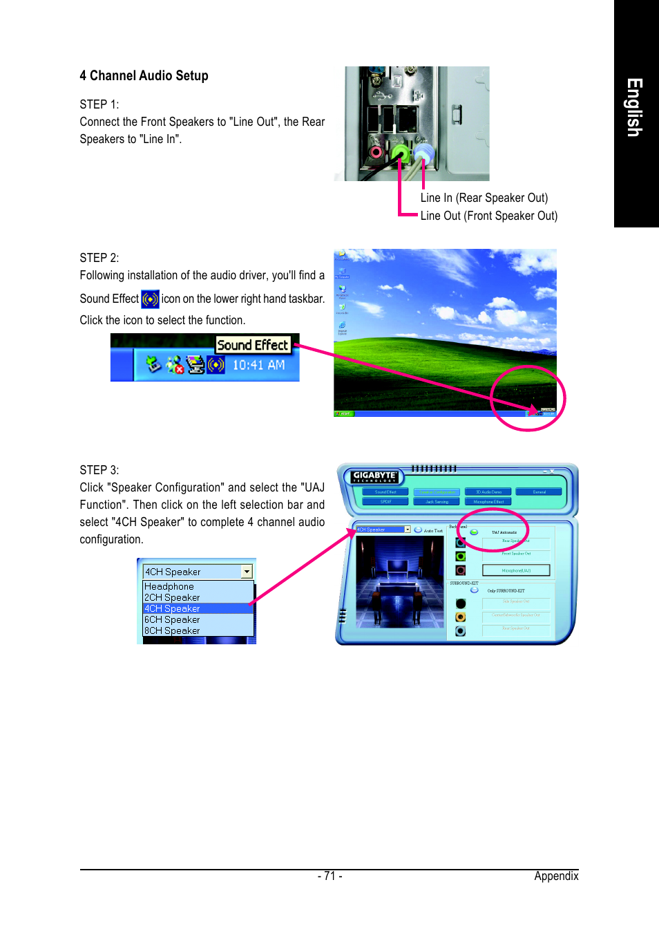 English | GIGABYTE AMD Socket 939 Processor Motherboard GA-K8NMF-9 User Manual | Page 71 / 80