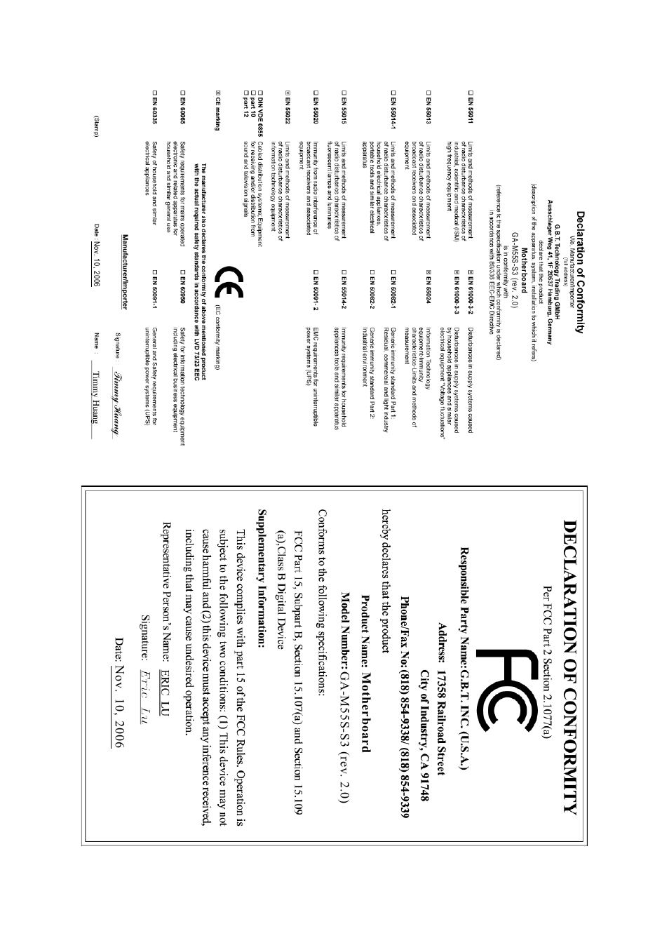 GIGABYTE AMD Socket AM2 Processor Motherboard GA-M55S-S3 User Manual | Page 2 / 88