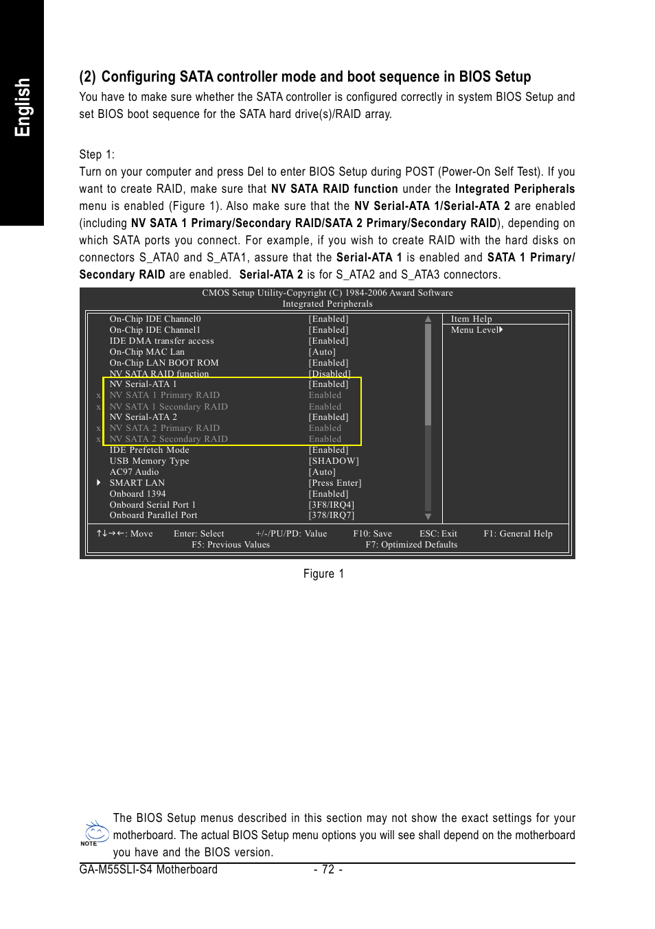 English | GIGABYTE AMD Socket AM2 Processor Motherboard GA-M55SLI-S4 User Manual | Page 72 / 96