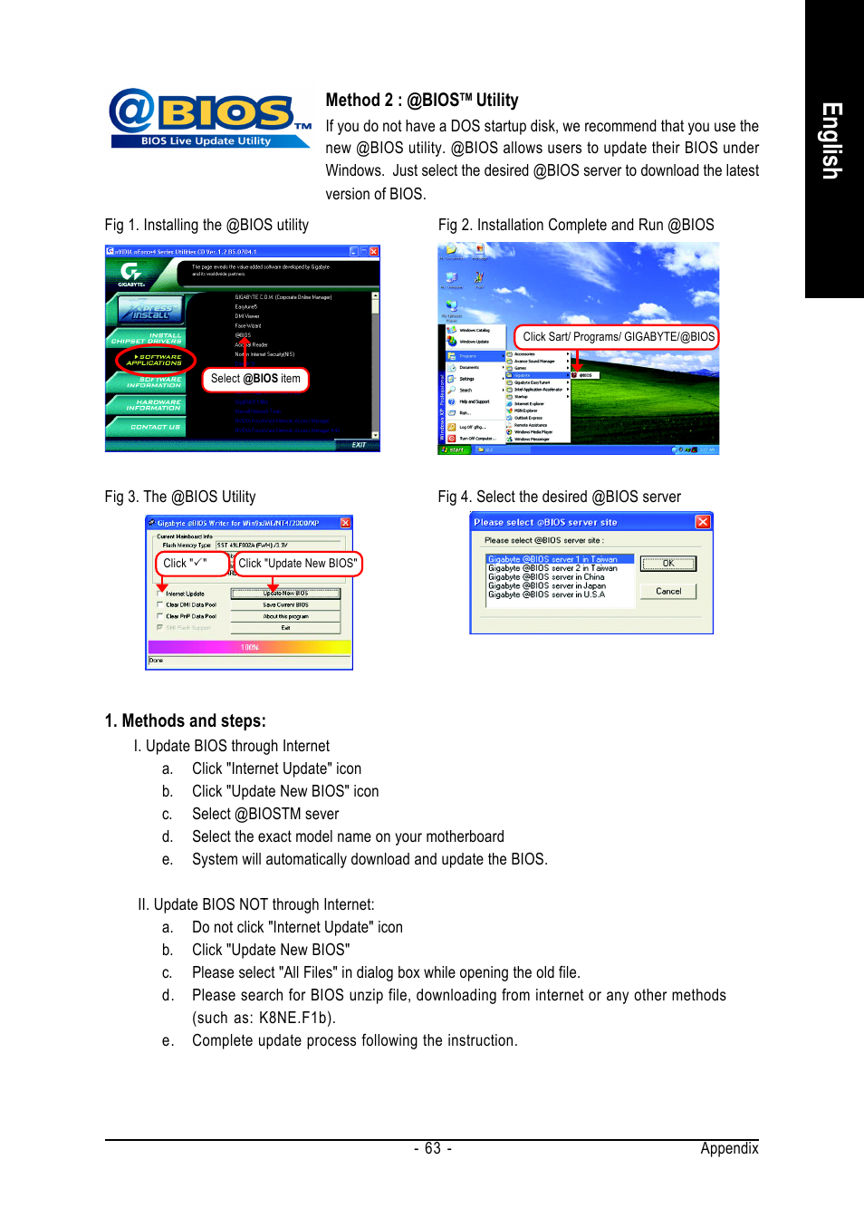 English | GIGABYTE AMD Socket 754 Processor Motherboard GA-K8NE User Manual | Page 63 / 80