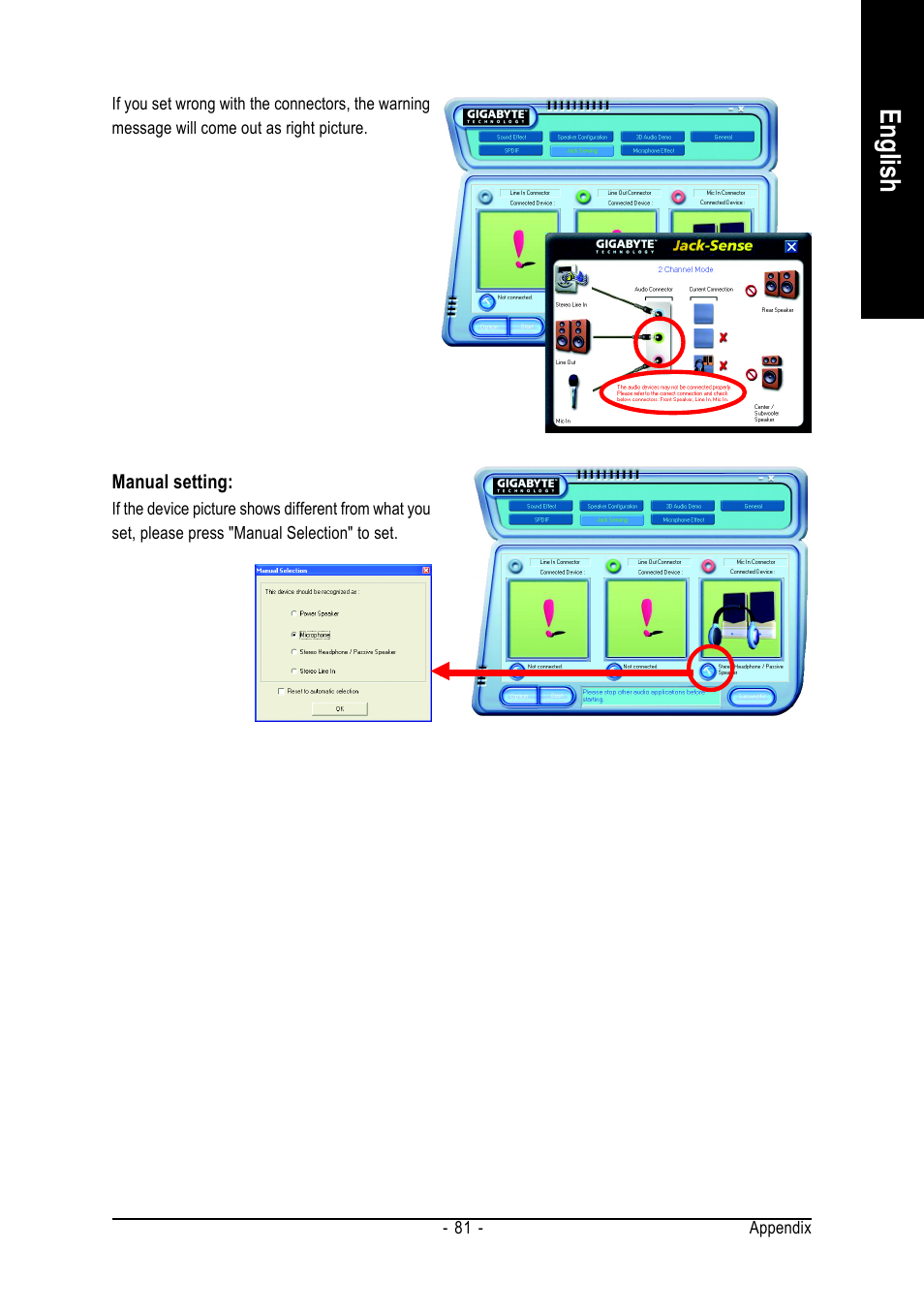 English | GIGABYTE AMD Socket 939 Processor Motherboard GA-K8NXP-SLI User Manual | Page 81 / 88
