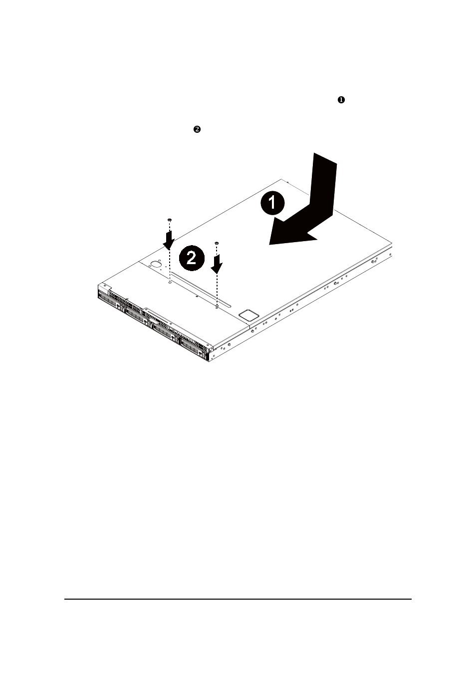 Replacing the chassis cover | GIGABYTE GS-R12T4H2-RH User Manual | Page 28 / 81