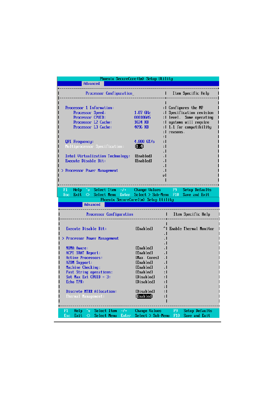 Processor configuration | GIGABYTE GS-R12T4H2-RH User Manual | Page 48 / 81