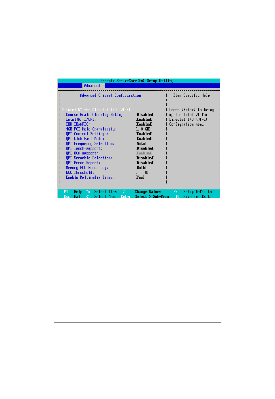 Advanced chipset configuration | GIGABYTE GS-R12T4H2-RH User Manual | Page 56 / 81