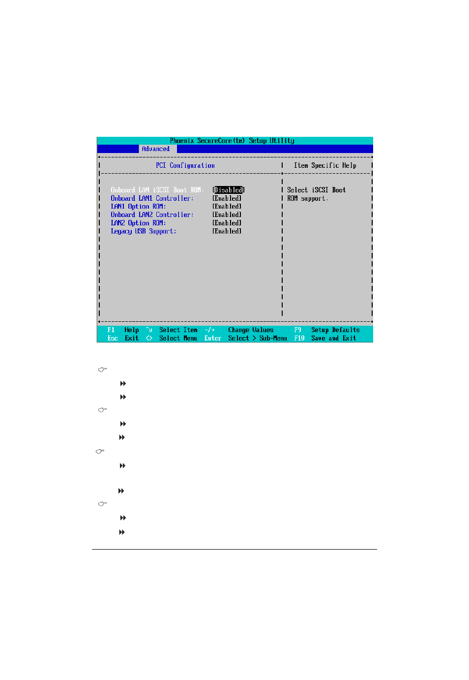Pci configuration | GIGABYTE GS-R12T4H2-RH User Manual | Page 60 / 81