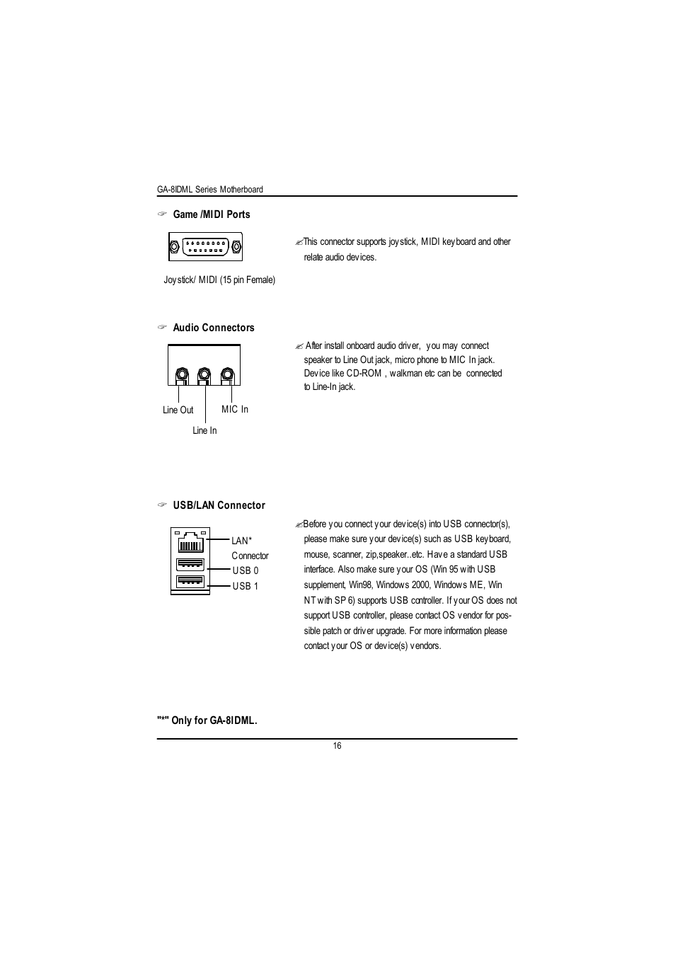 GIGABYTE GA-8IDML User Manual | Page 20 / 67