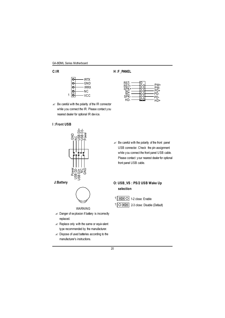 GIGABYTE GA-8IDML User Manual | Page 24 / 67