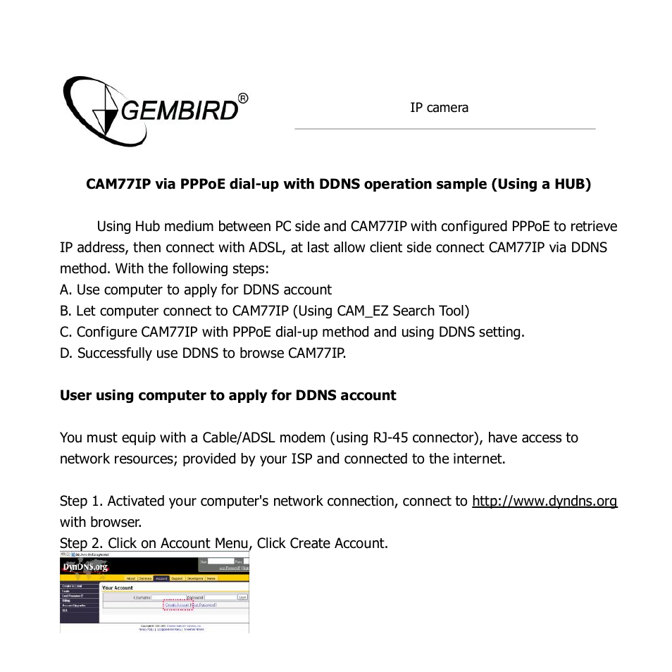 Gembird CAM77IP User Manual | Page 33 / 43