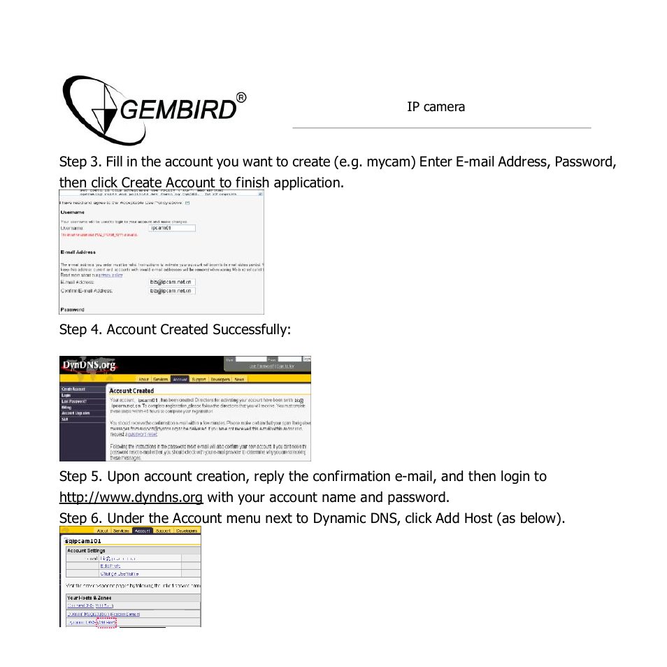 Gembird CAM77IP User Manual | Page 34 / 43
