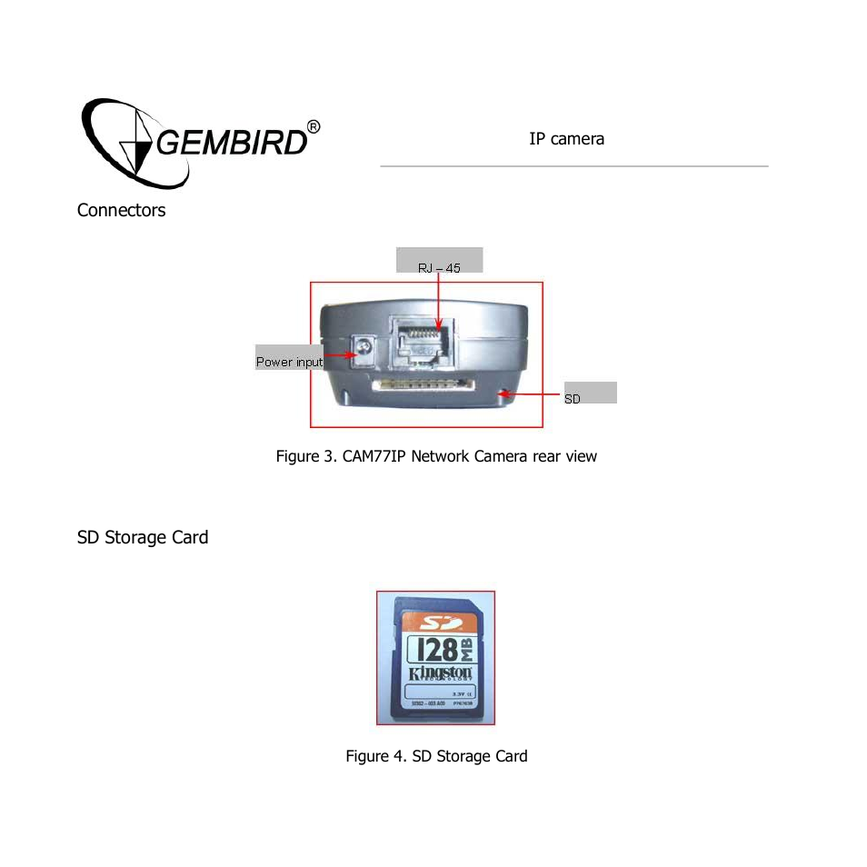 Gembird CAM77IP User Manual | Page 8 / 43