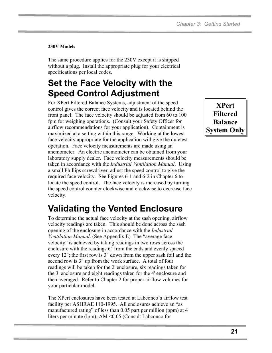 Validating the vented enclosure | Gentek 3940302 User Manual | Page 26 / 101