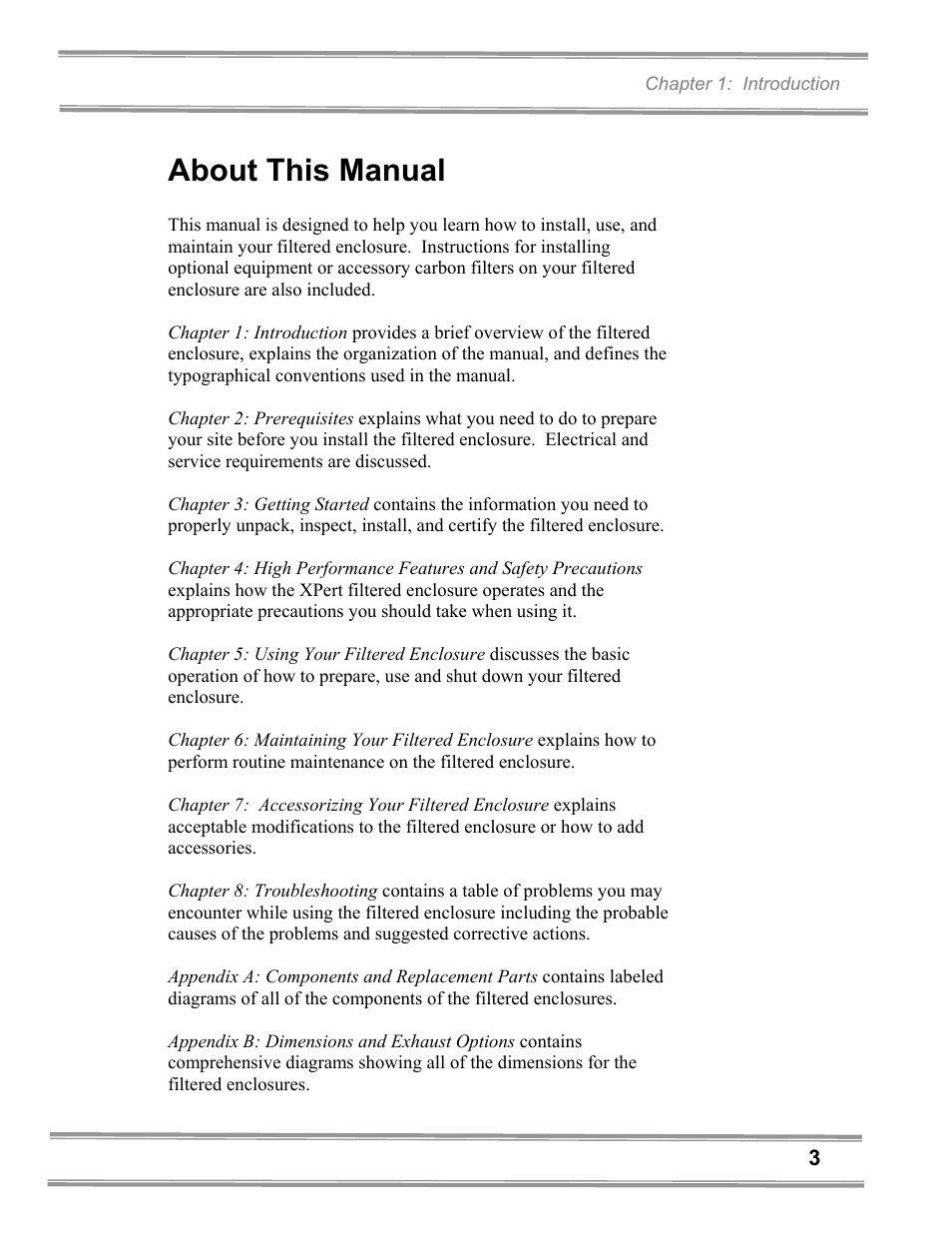 About this manual | Gentek 3940302 User Manual | Page 8 / 101