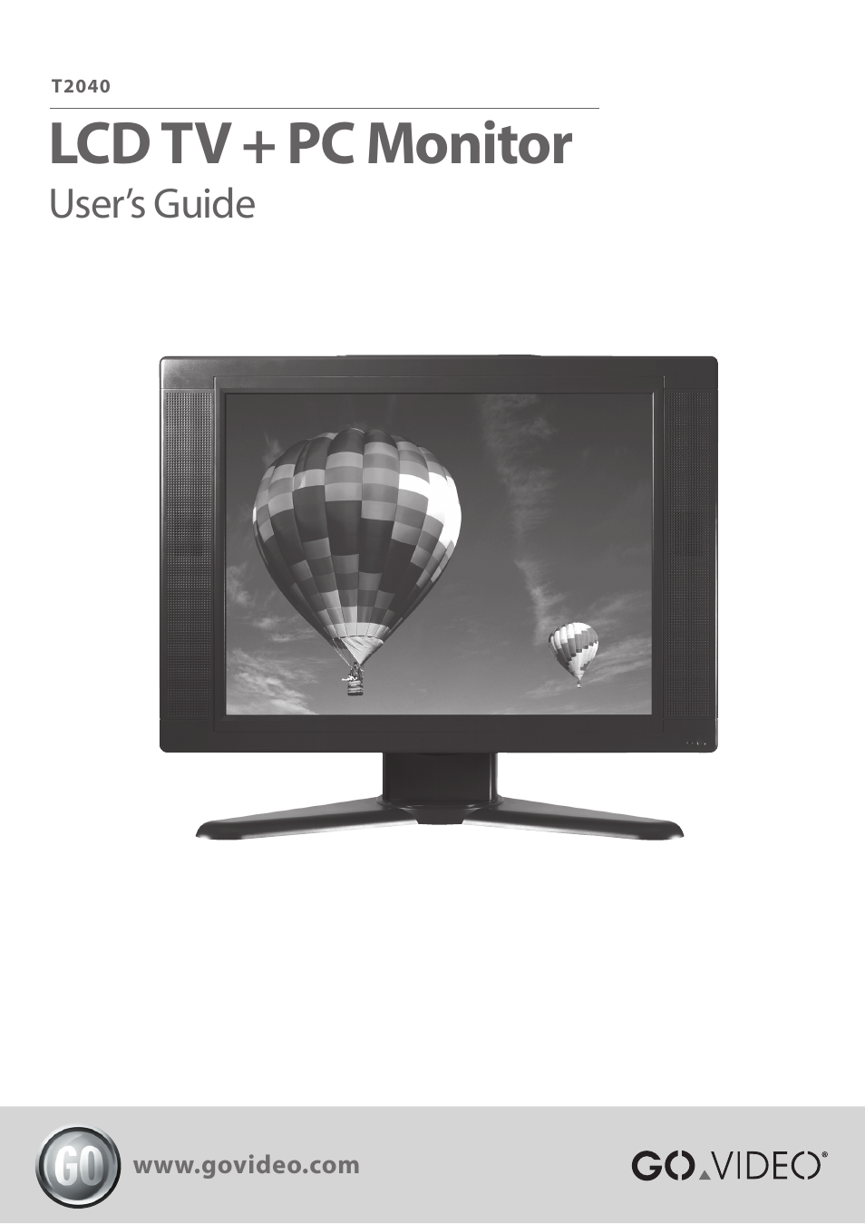 Go-Video T2040 User Manual | 22 pages
