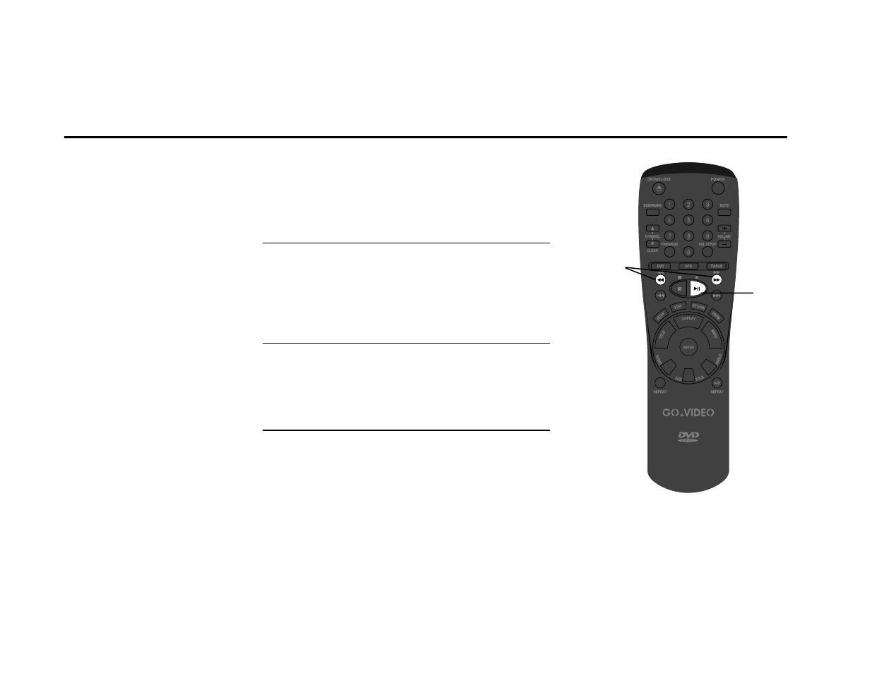 Search features | Go-Video DVS3100 User Manual | Page 30 / 59