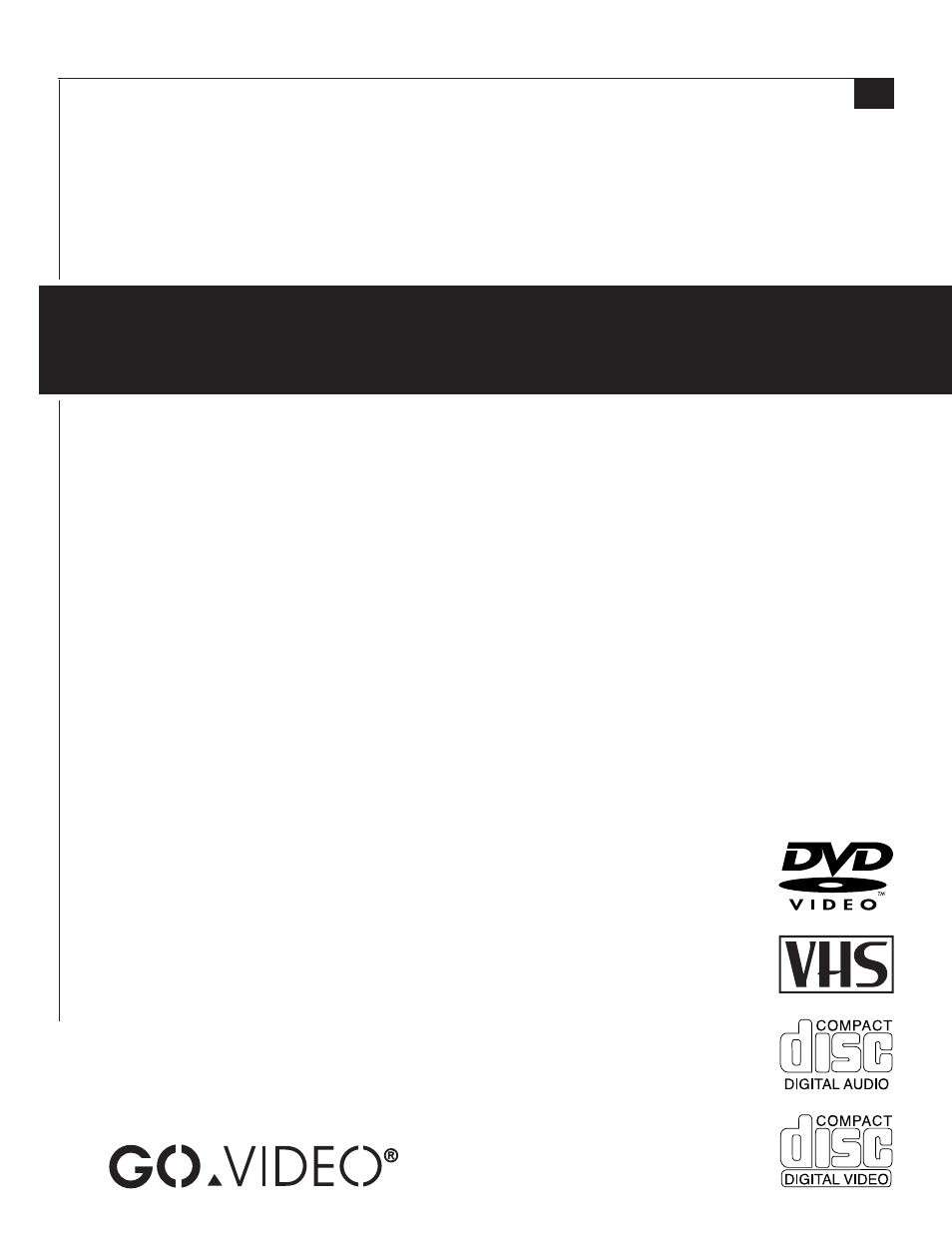 Go-Video DVR 4550 User Manual | 72 pages