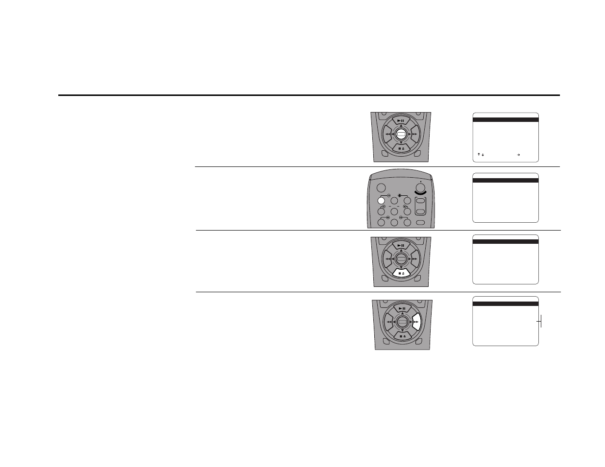 Set auto clock set channel, Open the “setup menu, Open the “set clock menu | Select “clock set channel, Set “clock set channel, Press and hold the menu button for 3 seconds, Press 1 | Go-Video DDV9355 User Manual | Page 20 / 106