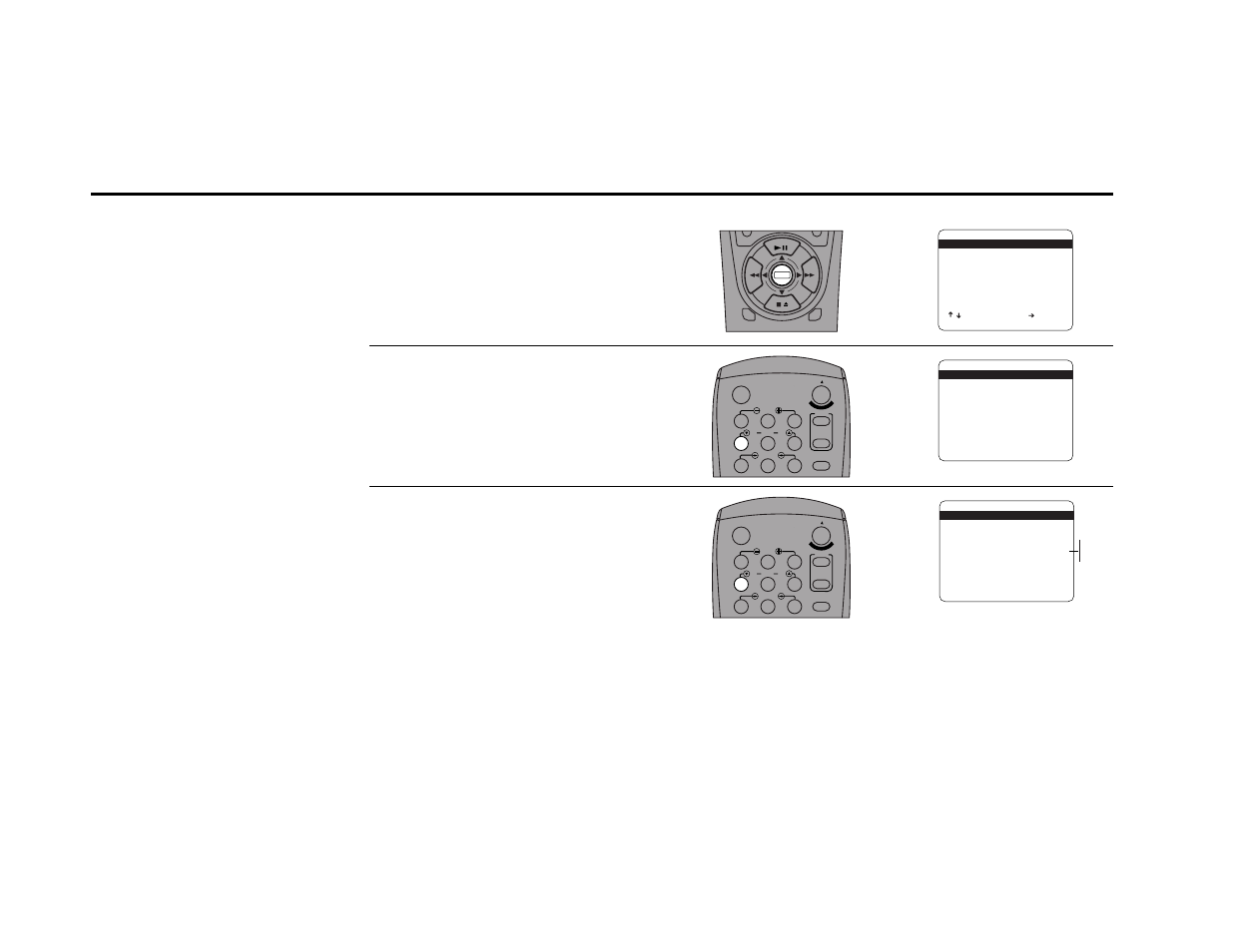 Front panel display settings, Open “setup menu, Select “dual-deck features | Set “panel display, Press and hold the menu button for 3 seconds, Press 4 | Go-Video DDV9355 User Manual | Page 27 / 106