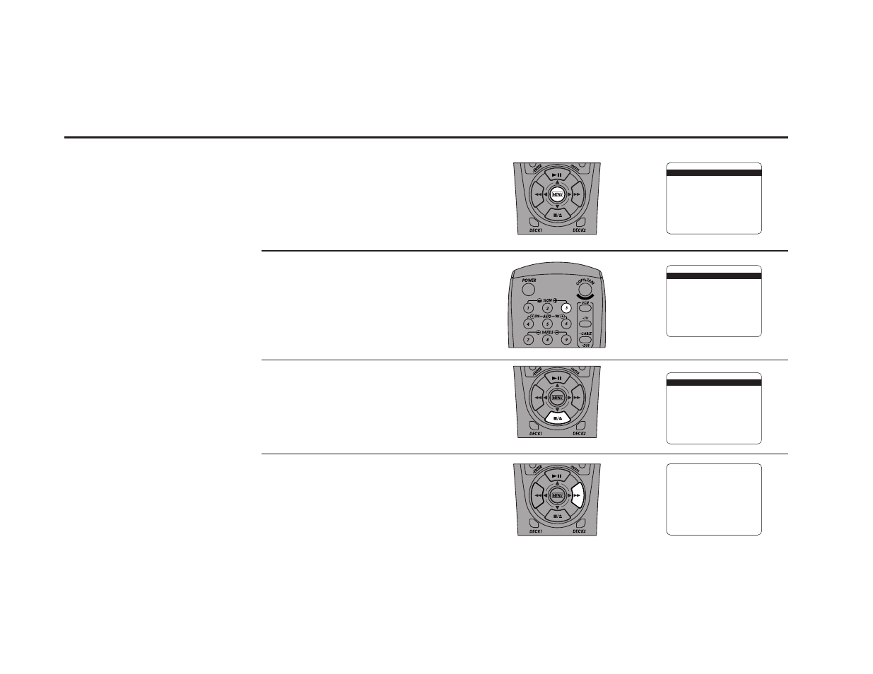 Auto channel search, Open “setup menu, Select “tuner & channel list | Select “auto channel search, Start “auto channel search | Go-Video DDV9485 User Manual | Page 40 / 110