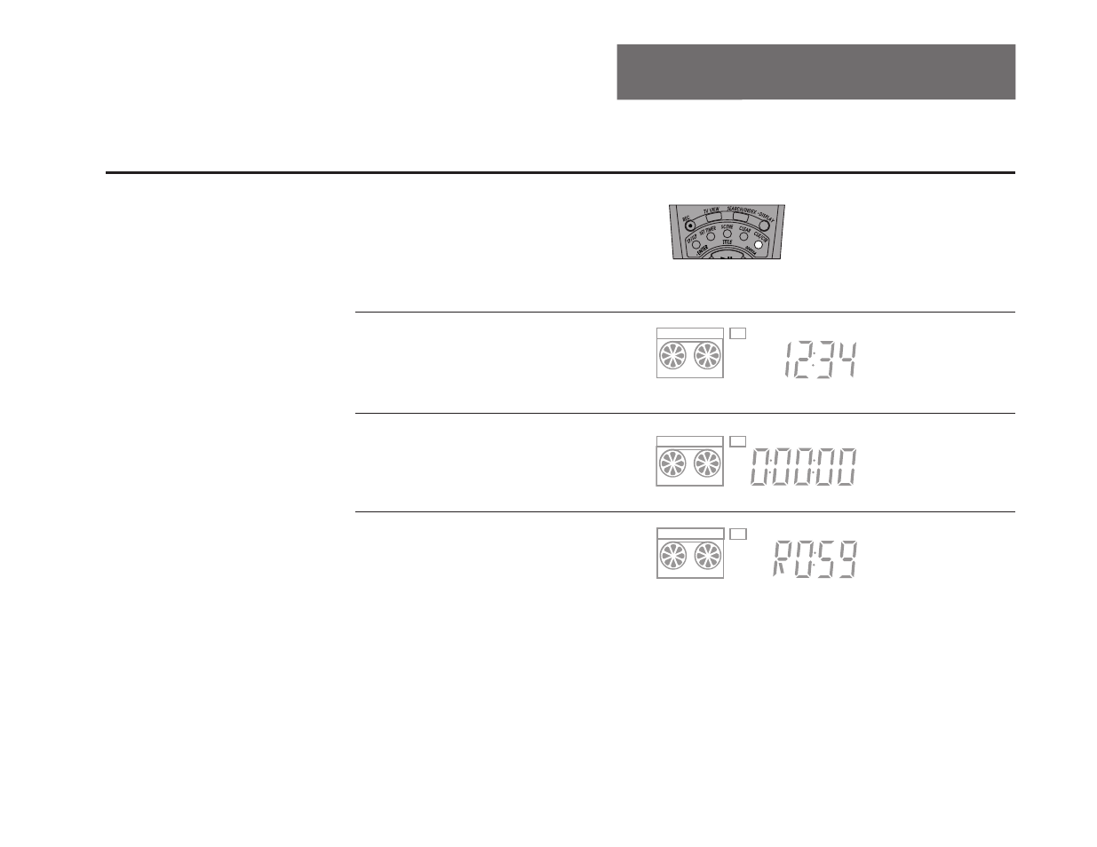 10 - search/index features overview, Clk/ctr button, Clock | Real-time tape counter, Time remaining | Go-Video DDV9485 User Manual | Page 81 / 110