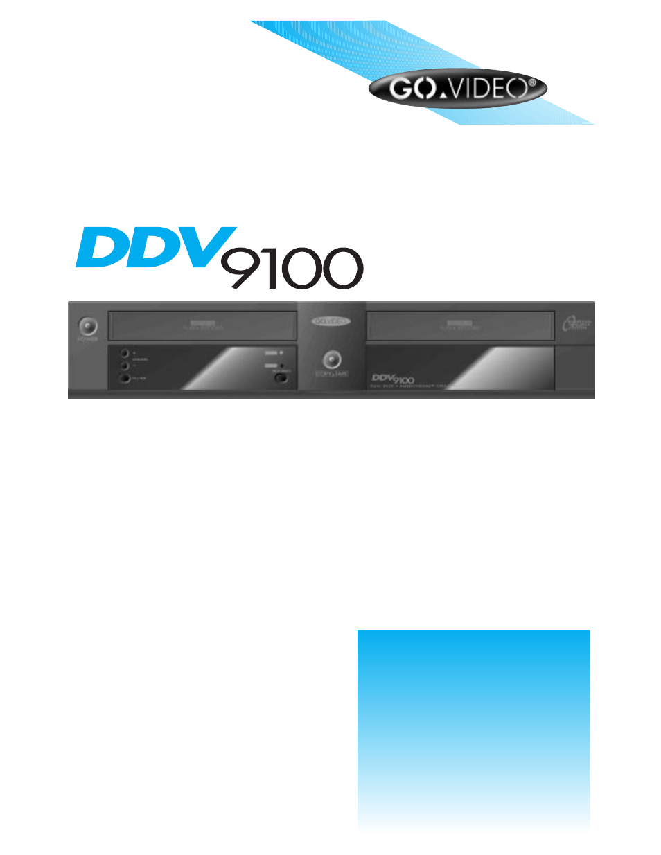 Go-Video 9100 User Manual | 58 pages