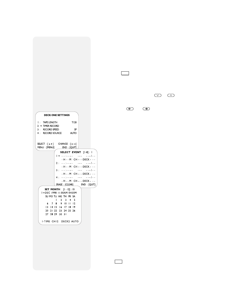 Setting timer to record later | Go-Video 9100 User Manual | Page 32 / 58