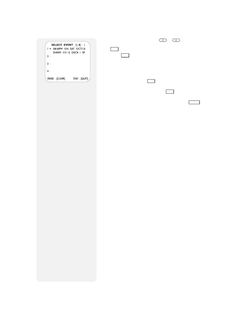 Timer record errors, Timer record priorities, Complete program record | Go-Video 9100 User Manual | Page 33 / 58