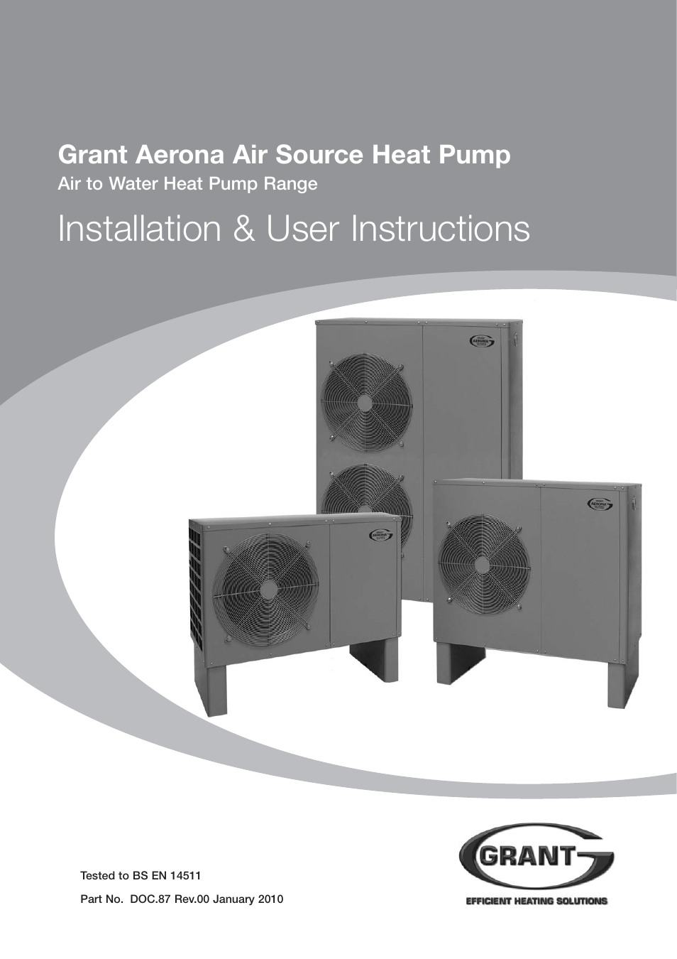 Grant Products HPAW155 User Manual | 50 pages